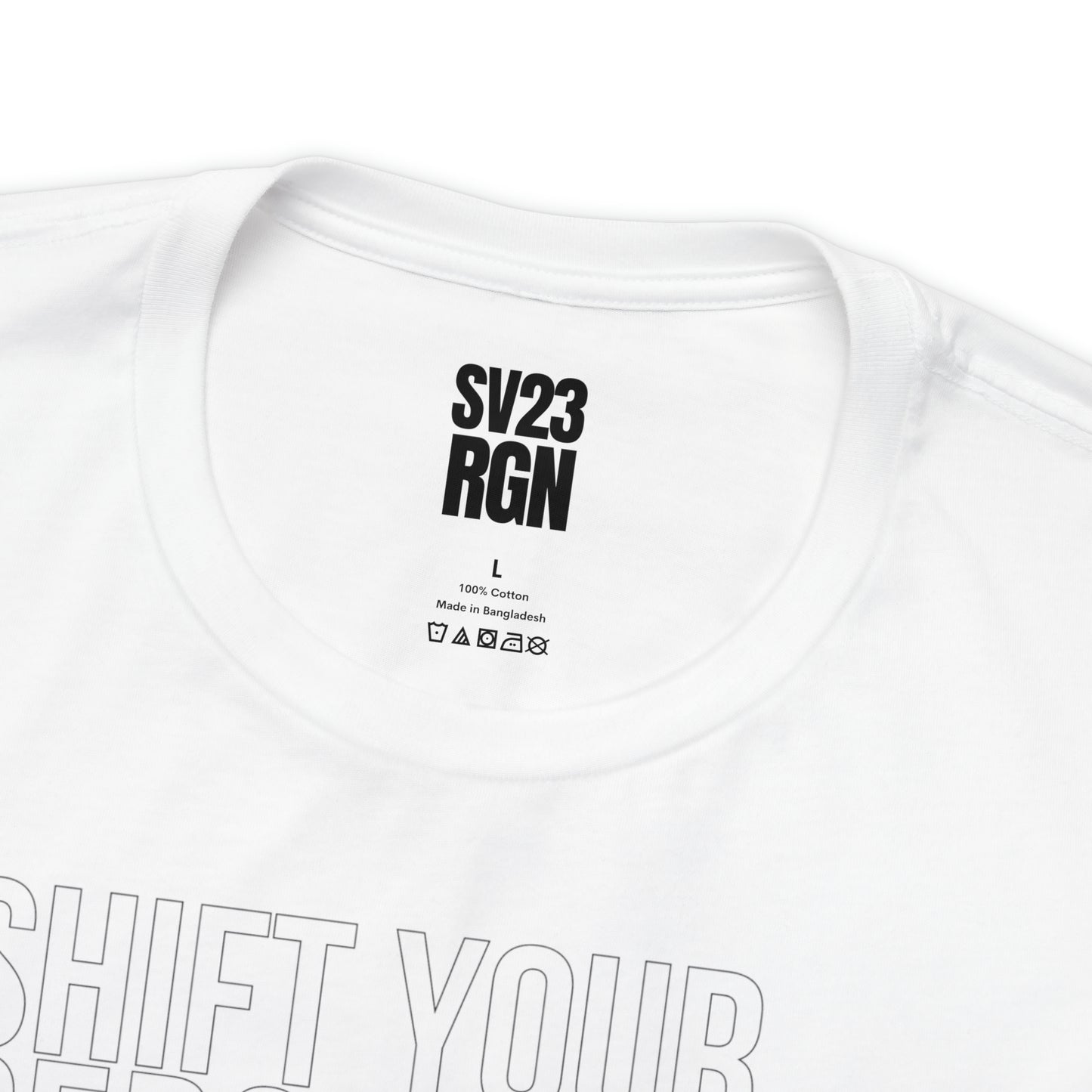 BLUE OLDTIMER TEE WHITE