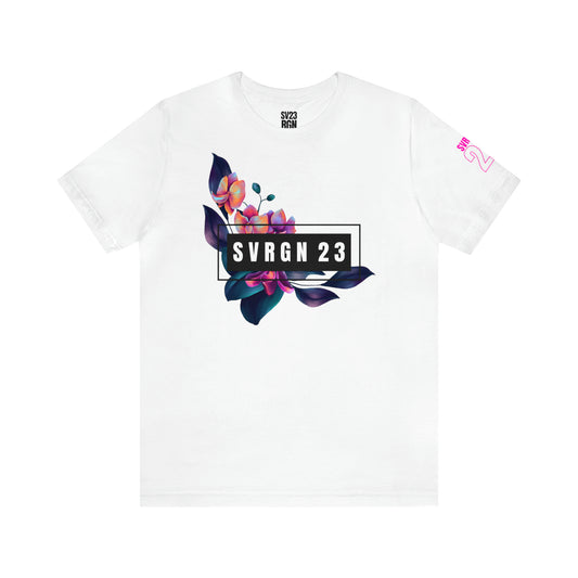 TROPIC WHITE ORCHID TEE