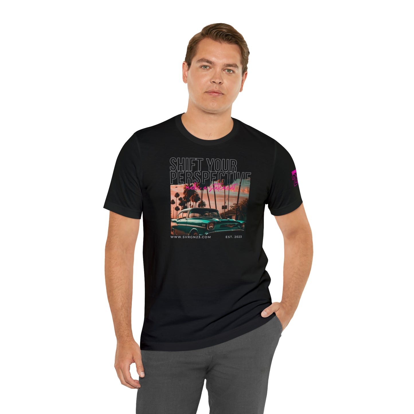 BLUE OLDTIMER TEE
