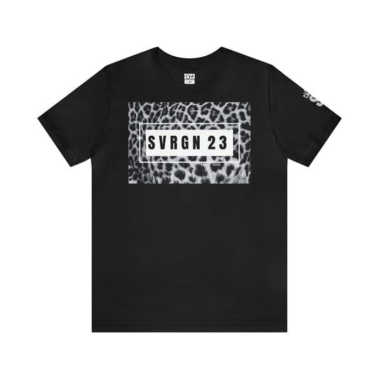 LEOPARD RECTANGULAR TEE