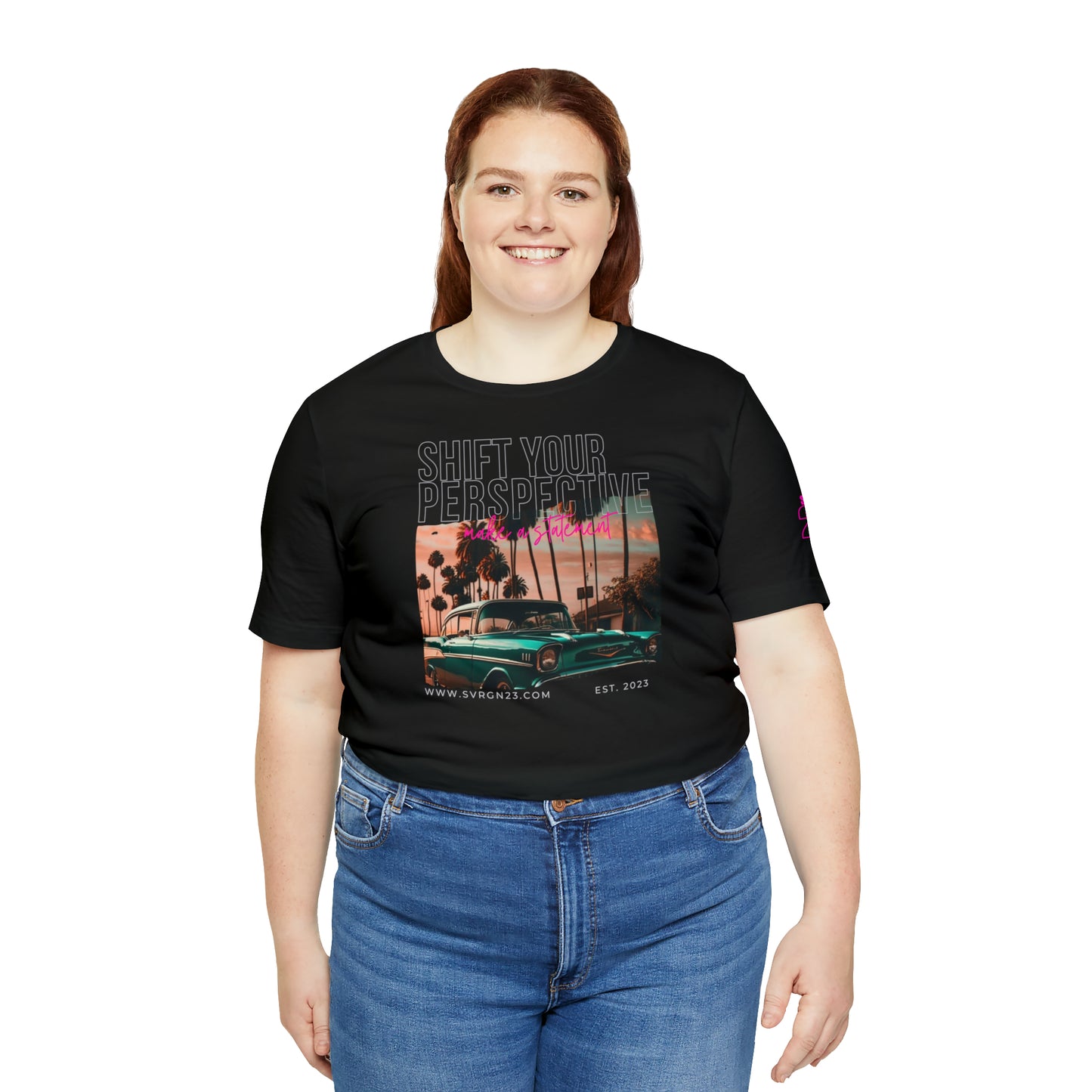 BLUE OLDTIMER TEE