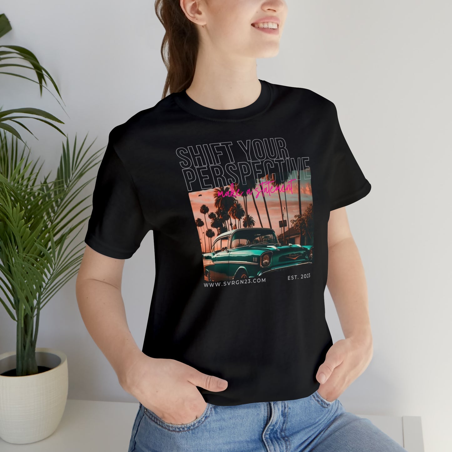 BLUE OLDTIMER TEE