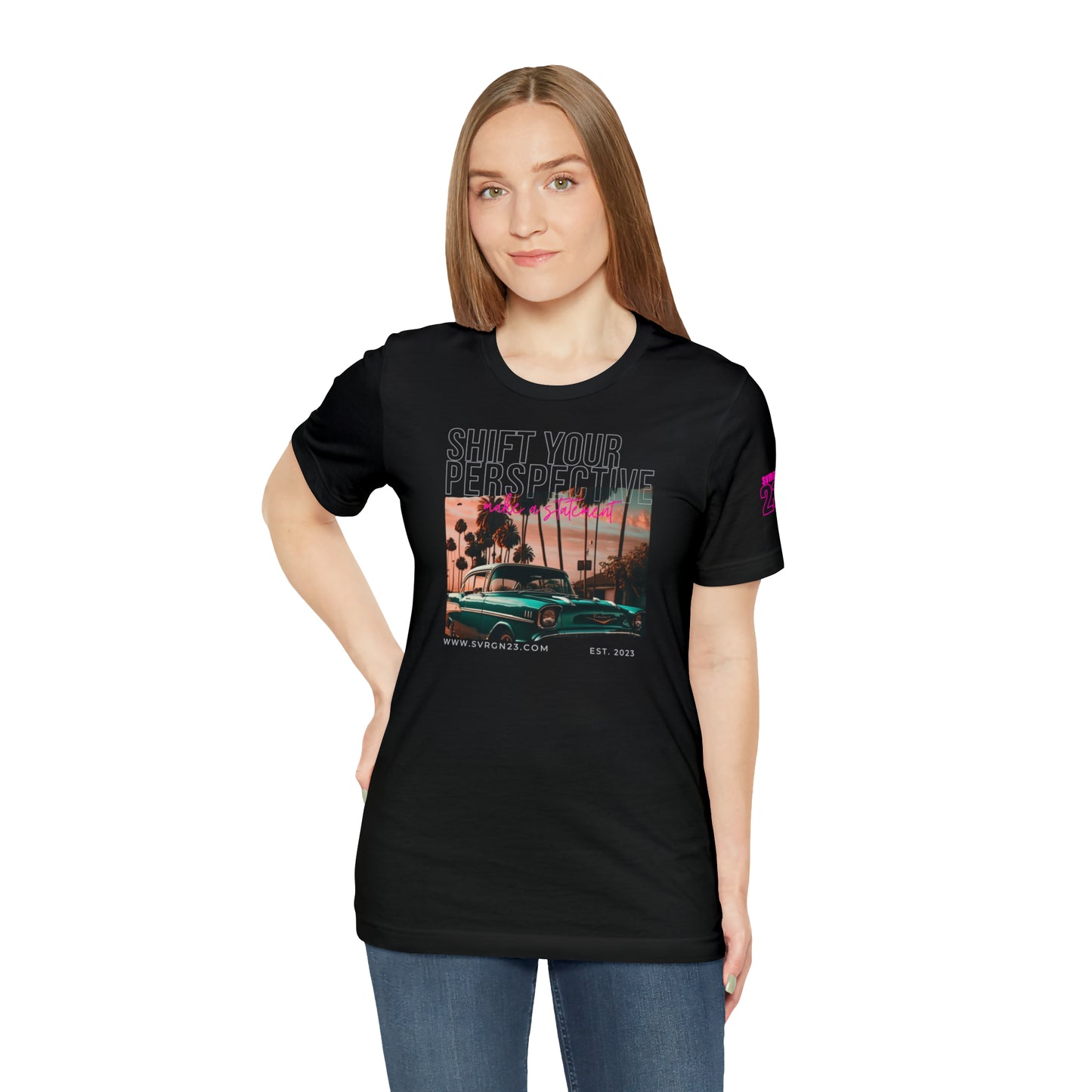 BLUE OLDTIMER TEE