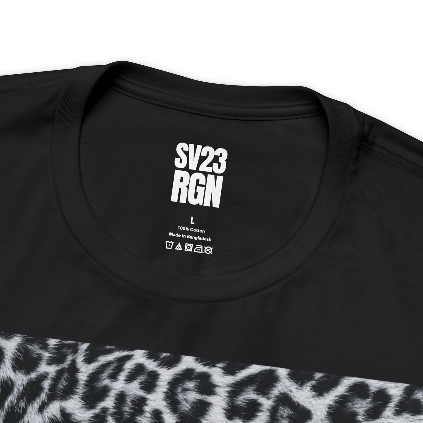 LEOPARD RECTANGULAR TEE